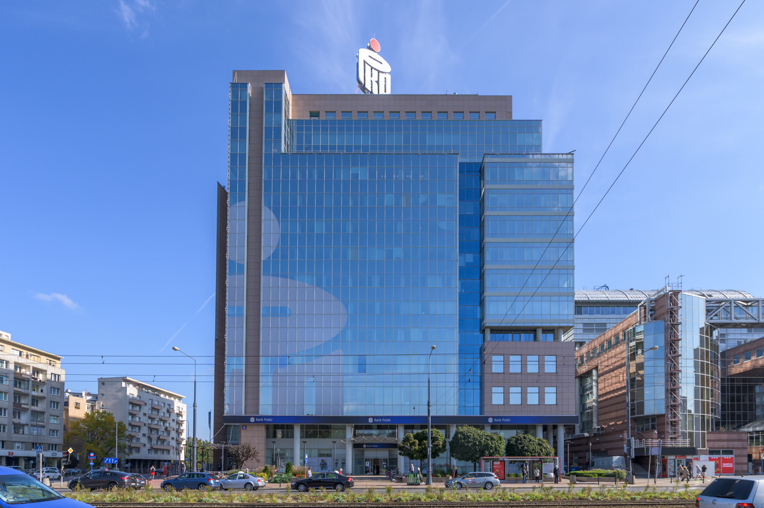 Zdjęcie architektury budynku Centrum Finansowe Puławska